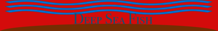 Deep Sea Fish Banner