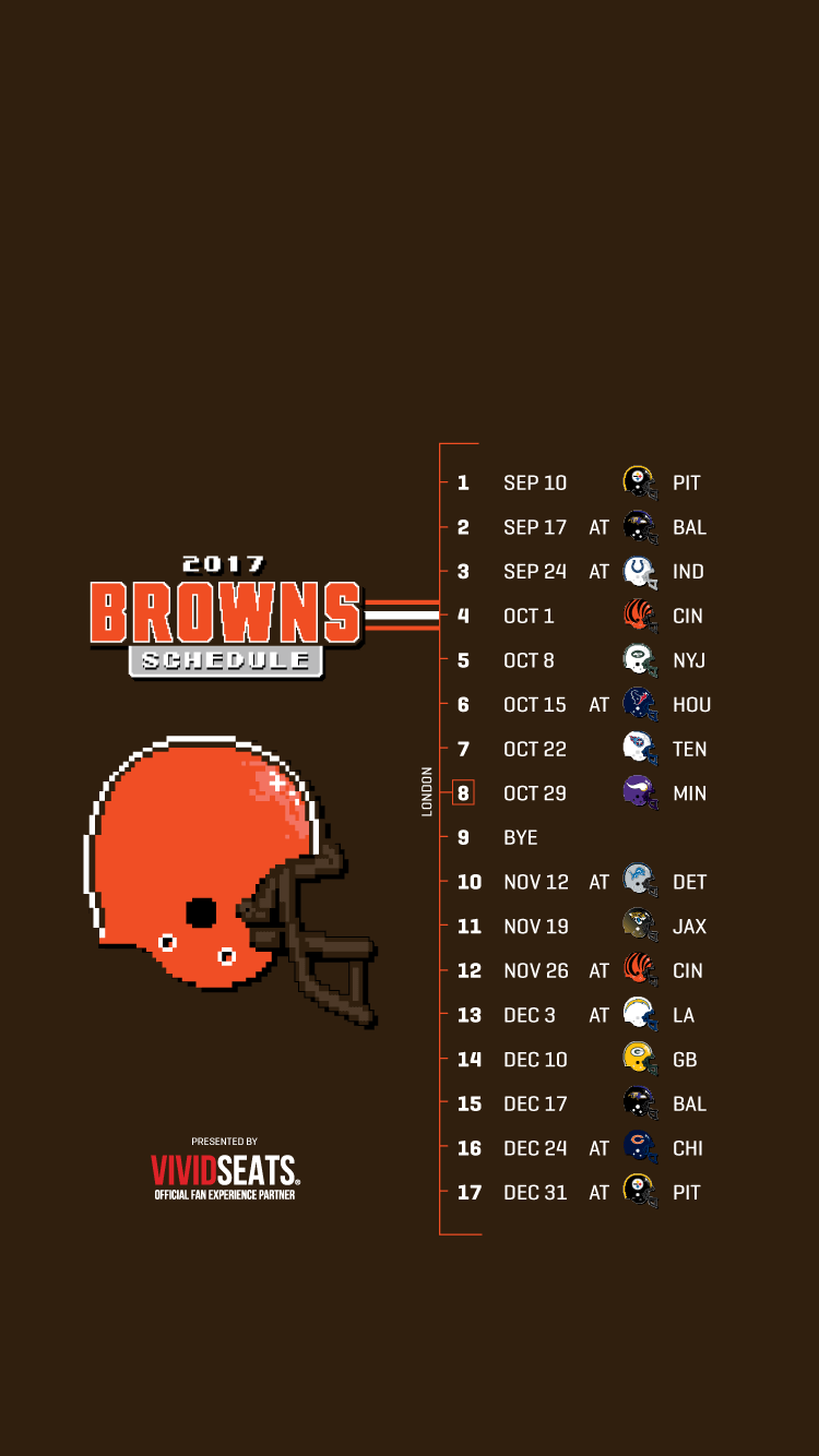 Cleveland Browns Schedule
